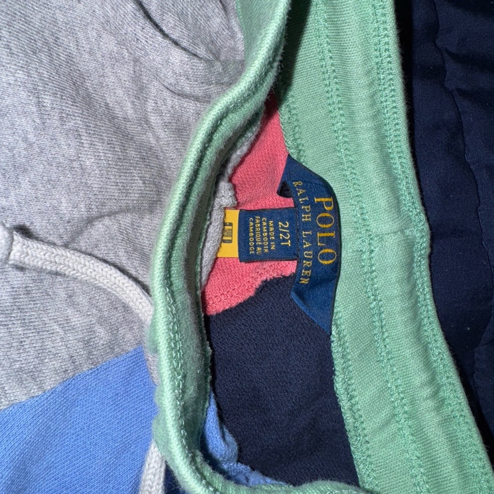 Ralph Lauren Colorblock Hoodie
